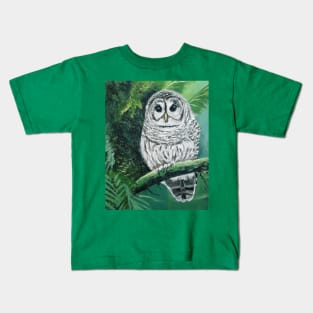 Barred Owl Kids T-Shirt